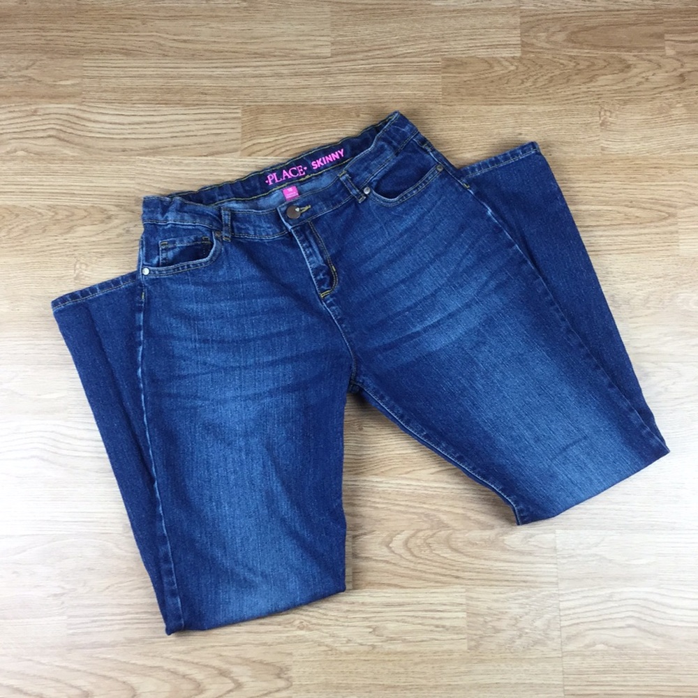 TCP Girls Dark Wash Skinny Jeans